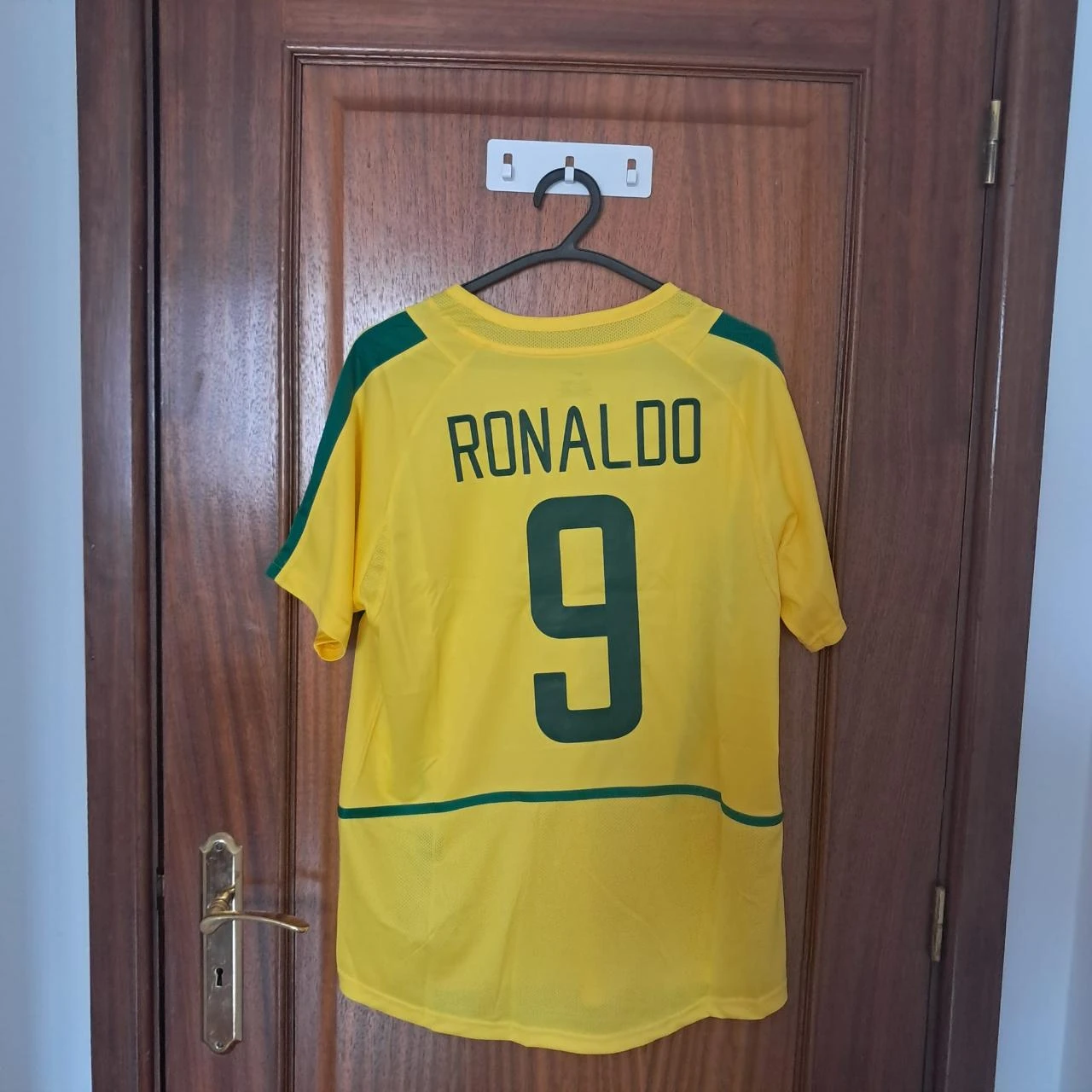 Maillot Sélection Brésil - Ronaldo #9 (R9) - Taille L - Neuf – photo 2